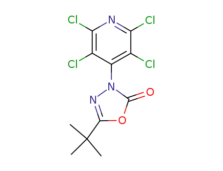 5-tert-butyl-3-(2,3,5,6-tetrachloro-pyridin-4-yl)-3H-[1,3,4]oxadiazol-2-one