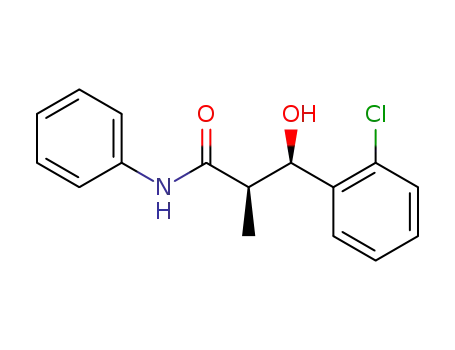(+/-)-(2S,3S)-3-(2-chlorophenyl)-3-hydroxy-2-methyl-N-phenylpropanamide