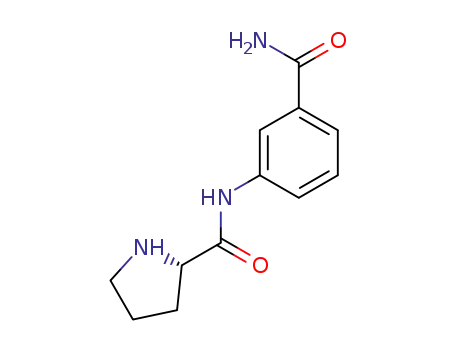 (S)-Pyrrolidine-2-carboxylic acid (3-carbamoyl-phenyl)-amide