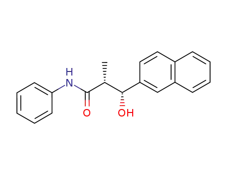 (+/-)-(2S,3S)-3-hydroxy-2-methyl-3-(2-naphthyl)-N-phenylpropanamide