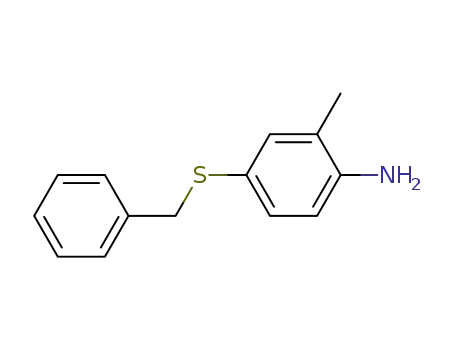 4-benzylsulfanyl-2-methyl-phenylamine