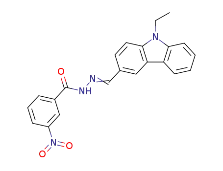 3-Nitro-benzoic acid [1-(9-ethyl-9H-carbazol-3-yl)-meth-(E)-ylidene]-hydrazide