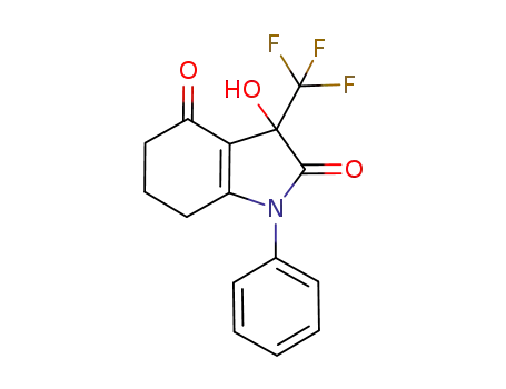 3-hydroxy-1-phenyl-3-trifluoromethyl-3,5,6,7-tetrahydro-1H-indole-2,4-dione