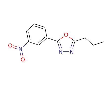 2-(3-nitrophenyl)-5-propyl-1,3,4-oxadiazole