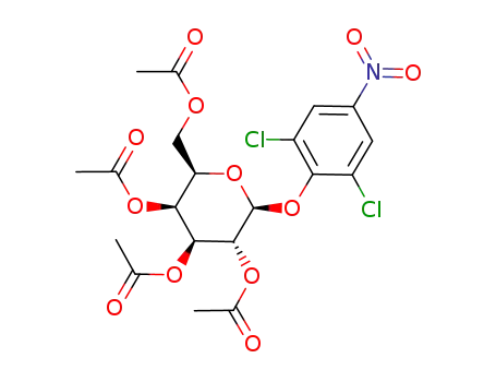 (2,6-dichloro-4-nitrophenyl) 2,3,4,6-tetra-O-acetyl-β-D-galactopyranoside