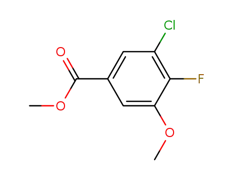 methyl 3-chloro-4-fluoro-5-methoxybenzoate
