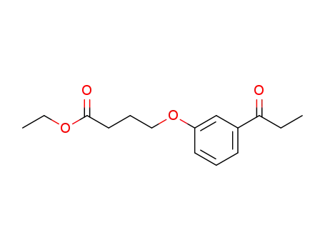 ethyl 4-((3-propanoylphenyl)oxy)butanoate