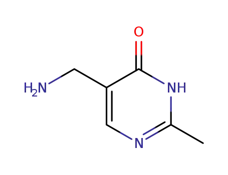 Molecular Structure of 1749-72-0 (4(1H)-Pyrimidinone, 5-(aminomethyl)-2-methyl- (9CI))