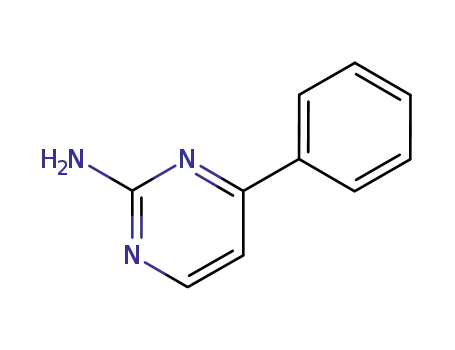 Molecular Structure of 2305-87-5 (4-PHENYLPYRIMIDIN-2-AMINE)