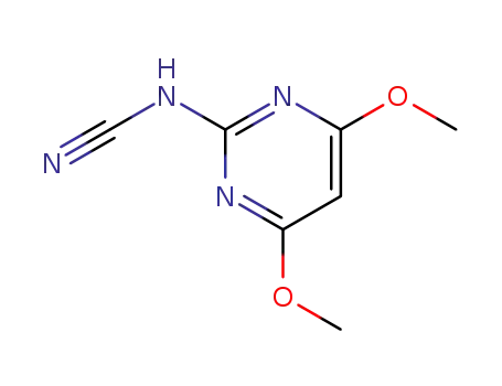 2-cyanamino-4,6-dimethoxypyrimidine