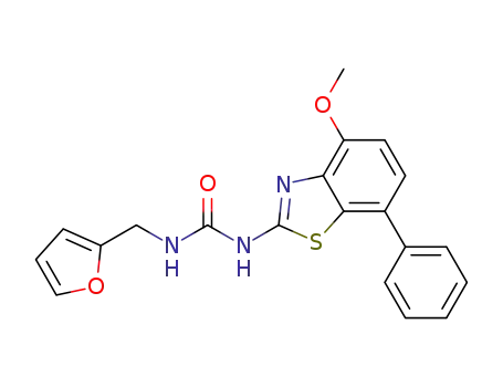 1-Furan-2-yl-methyl-3-(4-methoxy-7-phenyl-benzothiazol-2-yl)-urea