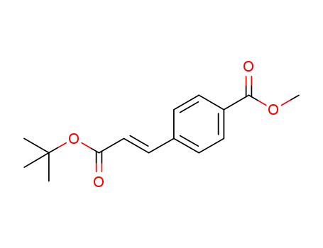 Benzoic acid, 4-[(1E)-3-(1,1-dimethylethoxy)-3-oxo-1-propenyl]-, methyl  ester