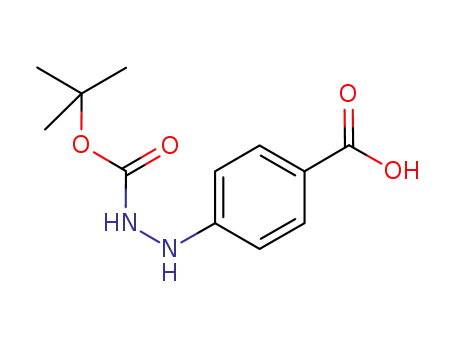 4-(2-(tert-butoxycarbonyl)hydrazineyl)benzoic acid