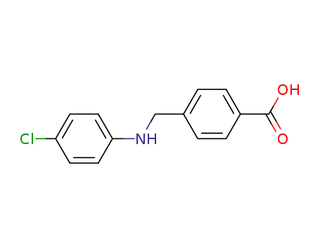 4-[(4-chlorophenylamino)methyl]benzoic acid