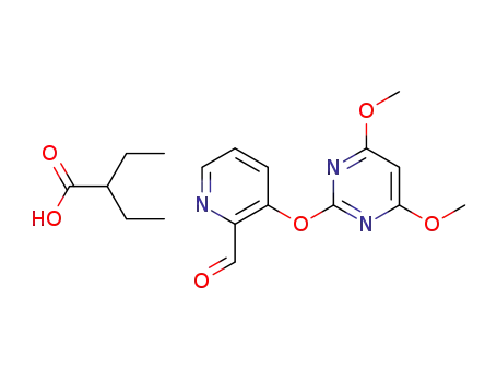 3-(4,6-dimethoxy-2-pyrimidinyloxy)-2-pyridinecarboxaldehyde diethylacetate