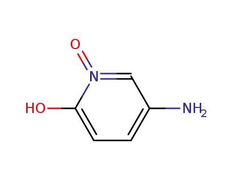 Molecular Structure of 900139-09-5 (5-Amino-2-pyridinol 1-oxide)