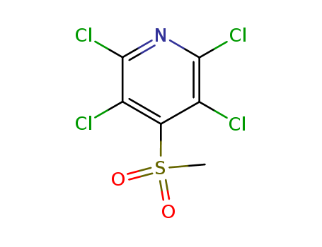 2,3,5,6-Tetrachloro-4-(methylsulphonyl) pyridine(13108-52-6)