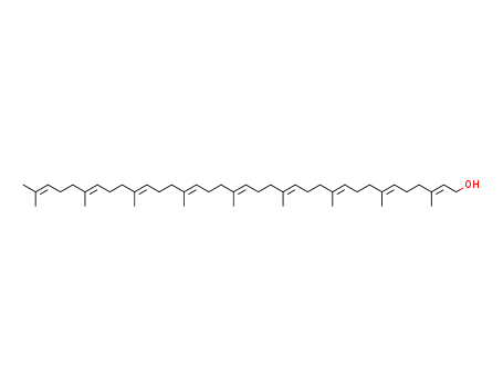 13190-97-1,Solanesol,Nicotine (Solanesol);Nonaisoprenol;2,6,10,14,18,22,26,30,34-Hexatriacontanonaen-1- ol,3,7,11,15,19,23,27,31,35-nonamethyl-,(2E,- 6E,10E,14E,18E,22E,26E,30E)-;75%solanesol;