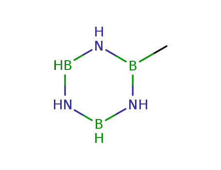 Molecular Structure of 21127-95-7 (2-Methylborazine)