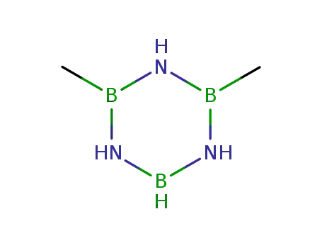 Molecular Structure of 23208-27-7 (2,4-Dimethylborazine)