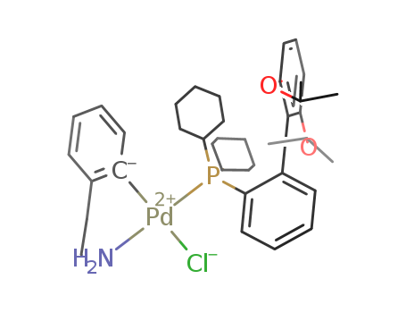 Chloro(2-dicyclohexylphosphino-2',6'-diisopropoxy-1,1-biphenyl)[2-(2-aminoethylphenyl)]palladium(II)