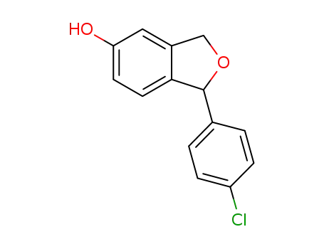 1-(4'-chlorophenyl)-1.3-dihydroisobenzofuran-5-ol