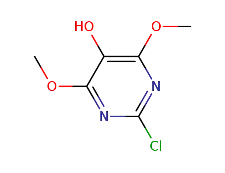 2-chloro-5-hydroxy-4,6-dimethoxypyrimidine