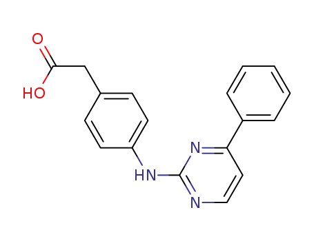 2-(4-(4-phenylpyrimidin-2-ylamino)phenyl)acetic acid