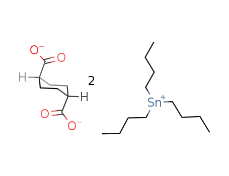 [((n-Bu)3Sn)2(trans-1,4-cyclohexanedicarboxylate)]