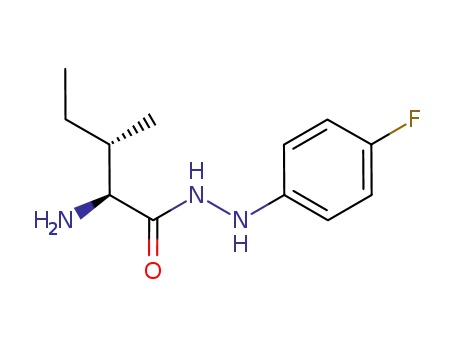 2-amino-3-methylpentanoic acid N'-(4-fluorophenyl)hydrazide