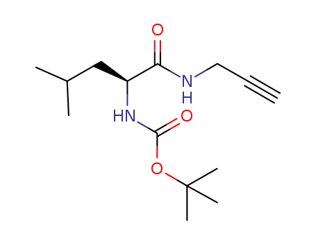 tert-Butyl [(2S)-1-(thynylamino)-4-methyl-1-oxopentan-2-yl]carbamate