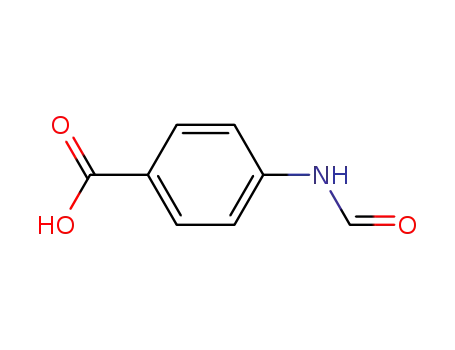Molecular Structure of 28533-43-9 (4-Formamido Benzoic Acid)