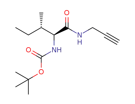 tert-butyl (2S,3S)-3-methyl-1-oxo-1-(prop-2-ynylamino)pentan-2-ylcarbamate