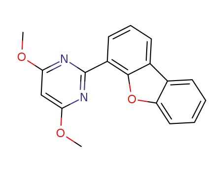 2-(dibenzo[b,d]furan-4-yl)-4,6-dimethoxypyrimidine