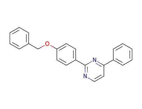 2-(4-(benzyloxy)phenyl)-4-phenylpyrimidine