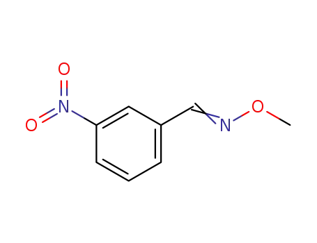 Molecular Structure of 33499-33-1 (3-Nitrobenzaldehyde O-methyl oxime)