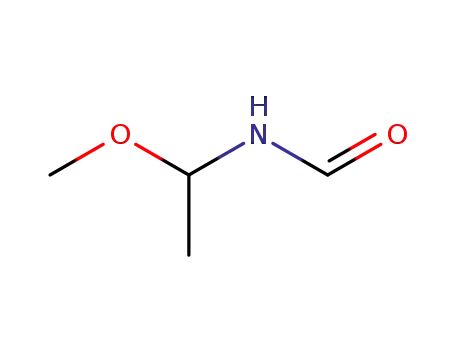 Molecular Structure of 38591-94-5 (N-(1-Methoxyethyl)formamide)