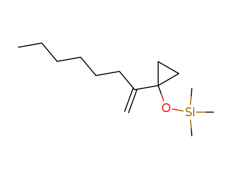 Silane, trimethyl[[1-(1-methyleneheptyl)cyclopropyl]oxy]-