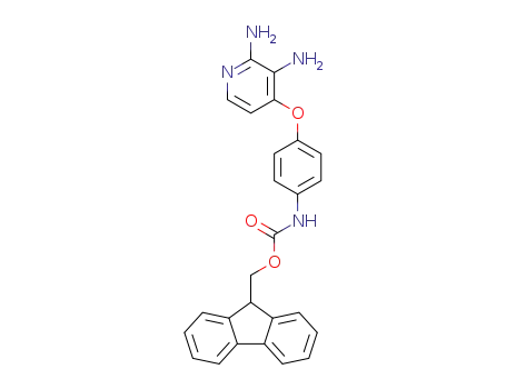 (9H-fluoren-9-yl)methyl (4-((2,3-diaminopyridin-4-yl)oxy)phenyl)carbamate