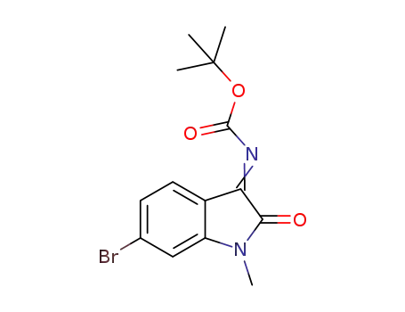 tert-butyl 6-bromo-1-methyl-2-oxoindolin-3-ylidenecarbamate