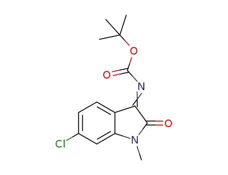 tert-butyl 6-chloro-1-methyl-2-oxoindolin-3-ylidenecarbamate