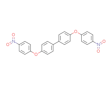 Molecular Structure of 17095-00-0 (1,1'-Biphenyl, 4,4'-bis(4-nitrophenoxy)-)