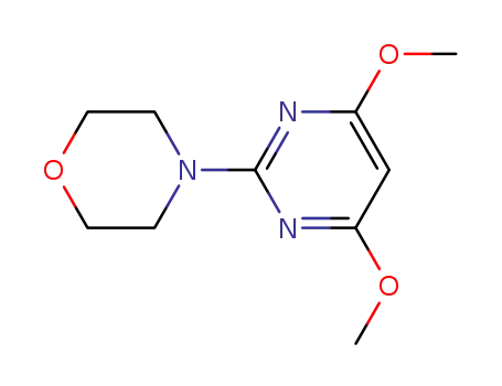 4,6-dimethoxy-2-(morpholin-4-yl)pyrimidine