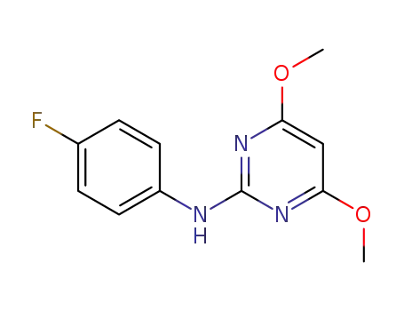 2-[(4-fluorophenyl)amino]-4,6-dimethoxypyrimidine