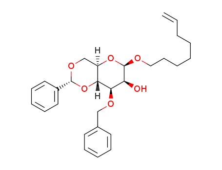 7'-octenyl 2-O-benzyl-4,6-O-benzyliden-β-D-mannopyranoside