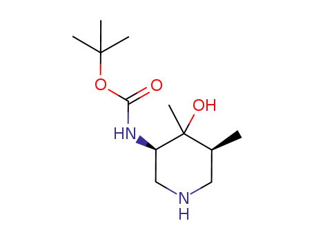 tert-butyl [(3R,5S)-4-hydroxy-4,5-dimethylpiperidin-3-yl]carbamate