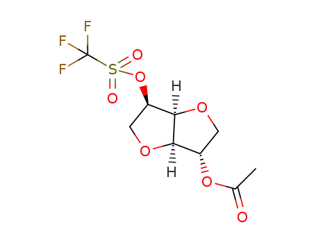 (3S,6R)-6-(((trifluoromethyl)sulfonyl)oxy)hexahydrofuro[3,2-b]furan-3-yl acetate
