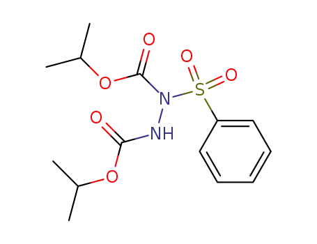 diisopropyl 1-(phenylsulfonyl)hydrazine-1,2-dicarboxylate