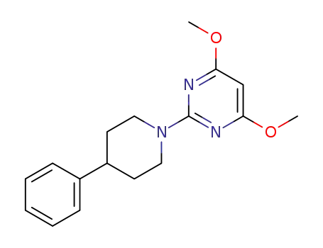4,6-dimethoxy-2-(4-phenylpiperidine-1-yl)pyrimidine