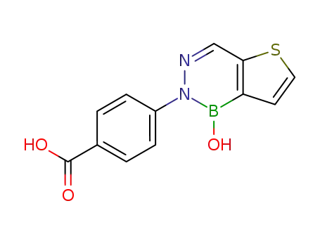 4-(1-hydroxy-1H-thieno[3,2-d][1,2,3]diazaborinin-2-yl)-benzoic acid